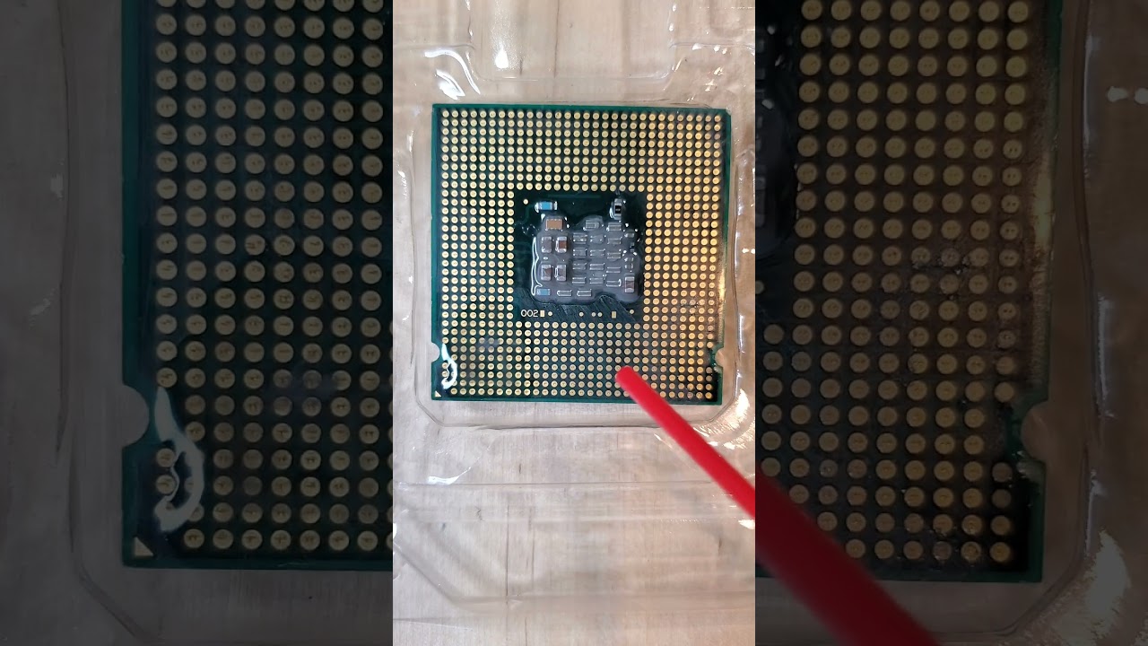 cleaning thermal paste off cpu #shorts