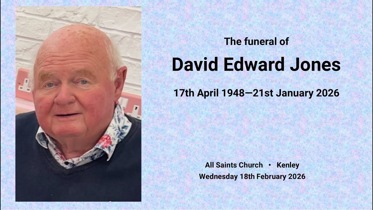 Funeral of David Edward Jones