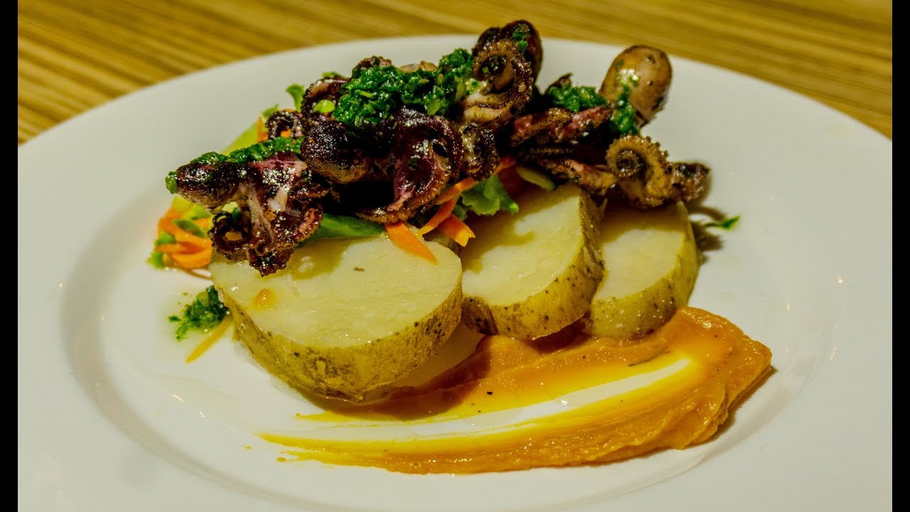 Aprende el secreto para preparar Pulpo Baby a la Parrilla -  Maestros de la Parrilla
