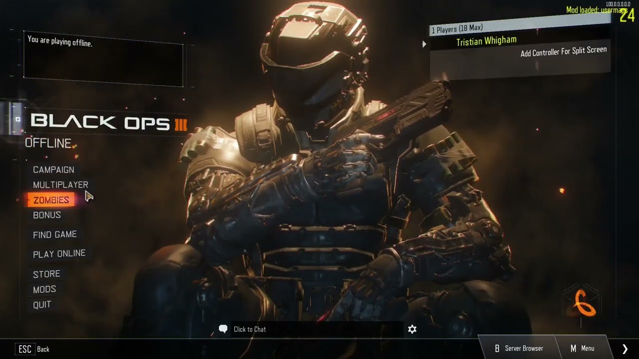 How to get custom zombies working on BO3 (For fitgirl, cracked) 2023 March