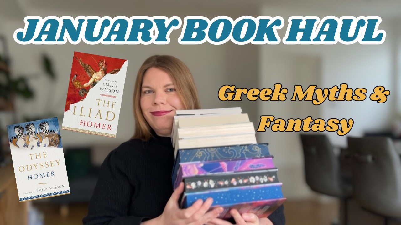 January Book Haul | Greek Mythology Classics & Fantasy Books I Added to My Library