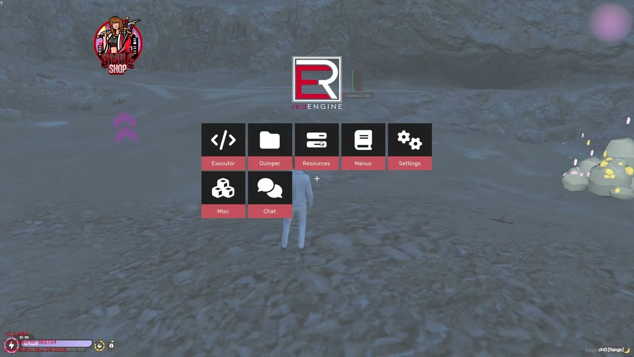 โปร FiveM | redENGINE เสกของ เบื้องต้น ep.3