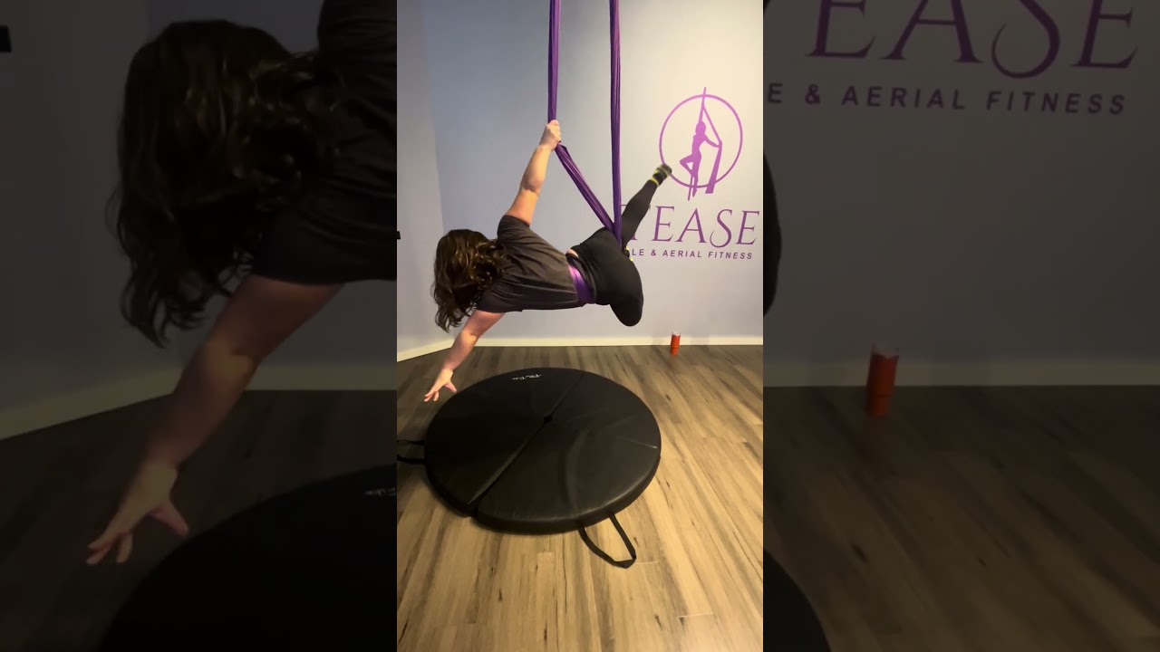 Figure 4 drop #aerialtricks #aerialsling #ariel