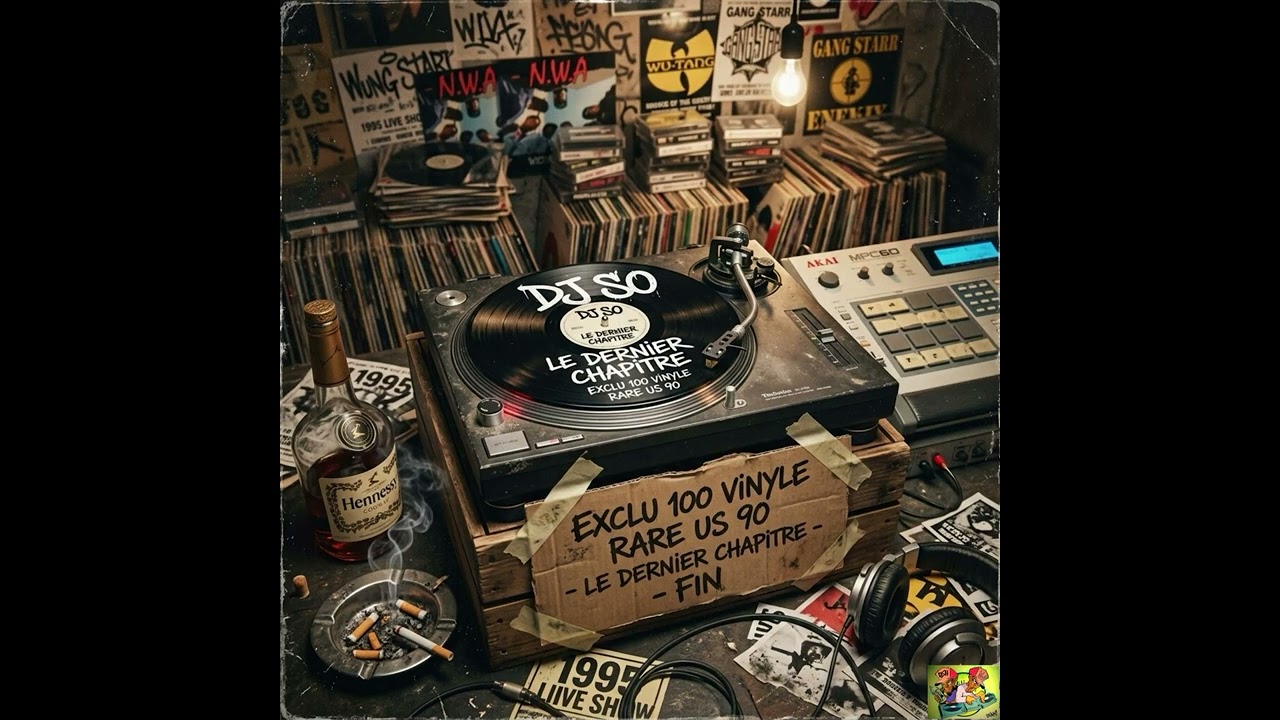 Mixtape 100 % Vinyles 90's Rare  - Dj SO