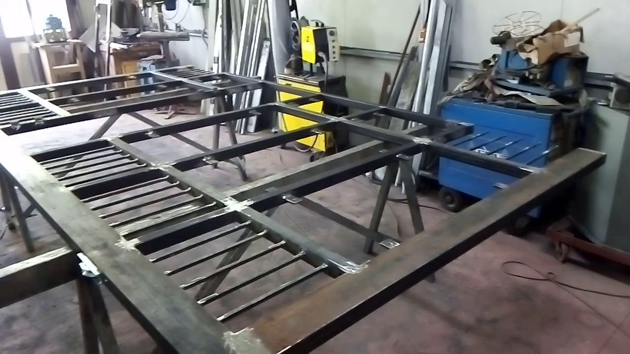 🇮🇹 PRODUZIONE CANCELLO SCORREVOLE IN FERRO
