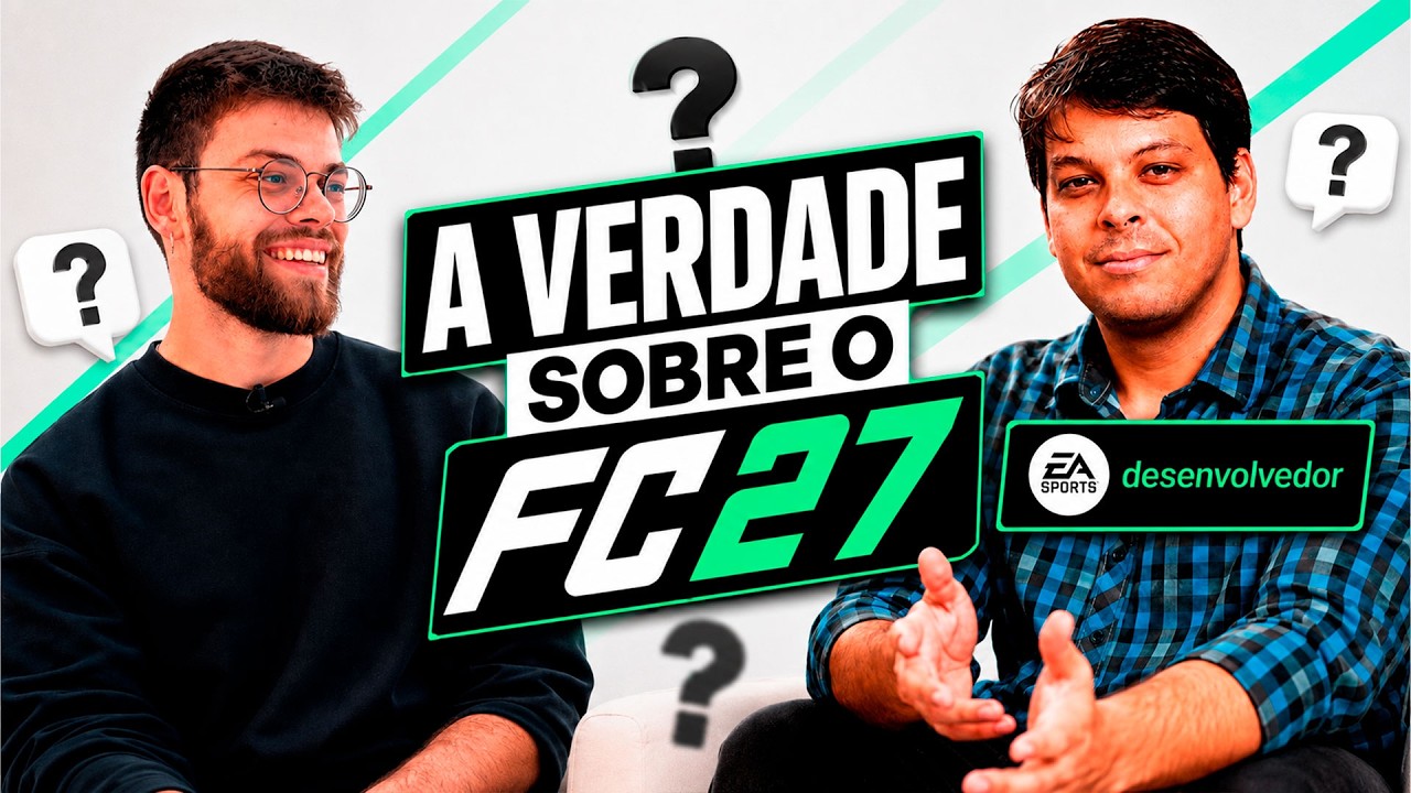 Entrevistei o DESENVOLVEDOR DO EA FC27 e ele me contou TUDO sobre o novo jogo