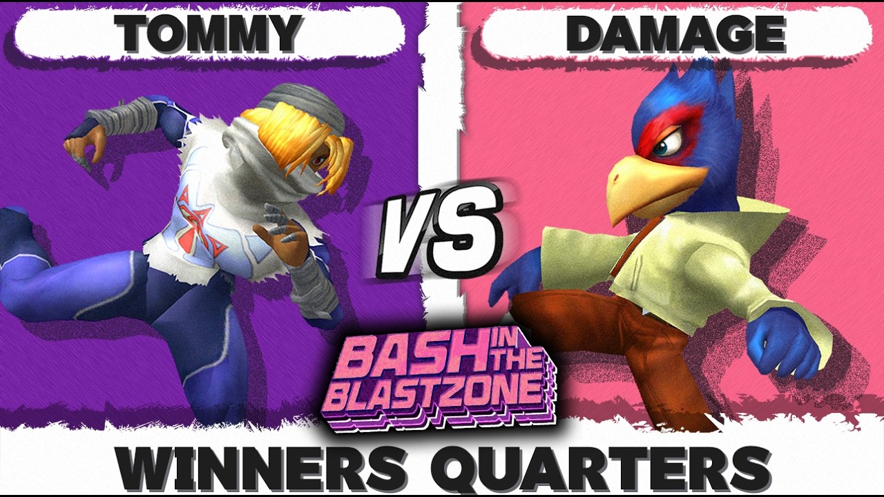 [Bash In The Blastzone 2026] Love Bombers: Tommy(Sheik) vs. DAMAGE(Falco) - Winners Quarters