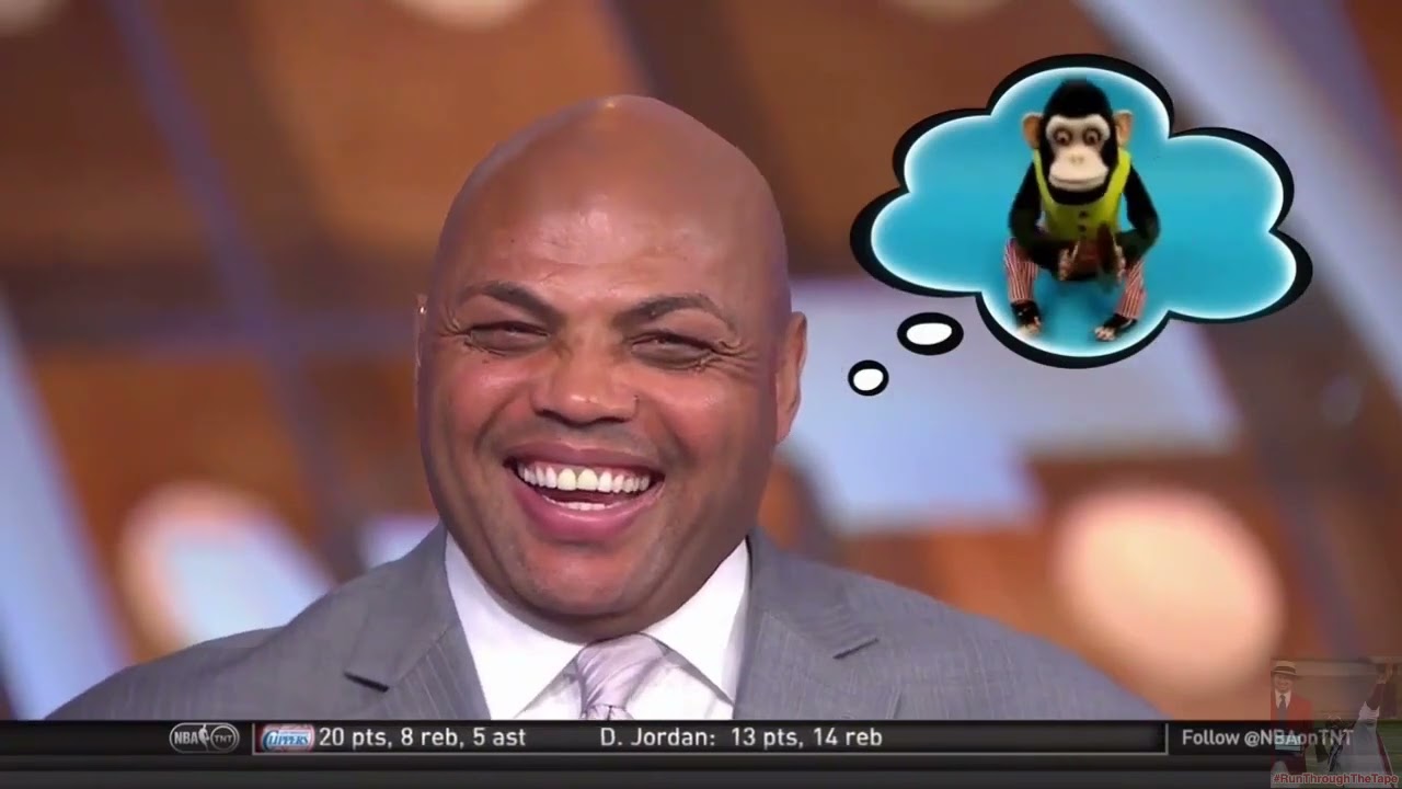 Inside the NBA - Monkey in the Brain. Charles Barkley Funny.