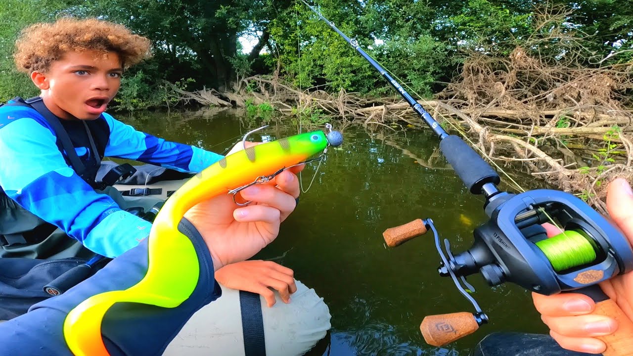 Je rencontre cet abonné et lui donne ce LEURRE GÉANT pour pêcher LE PLUS GROS POISSON de SA VIE !!!