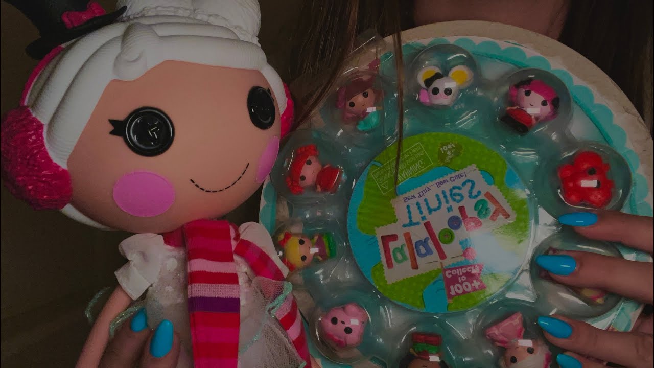 ASMR with my sister’s lalaloopsy collection