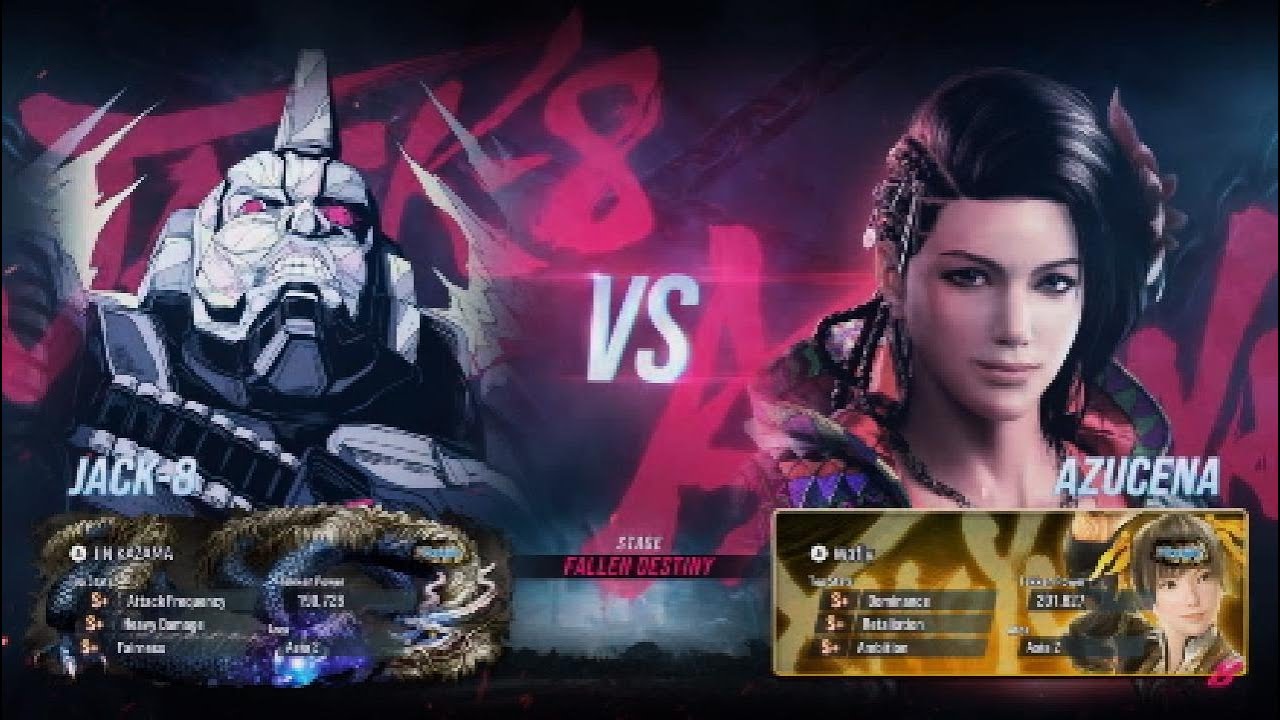 TEKKEN™8 Ranked Matches ~ Raijin ~ Jack-8 (Jin) vs. Azucena part 1 4K!