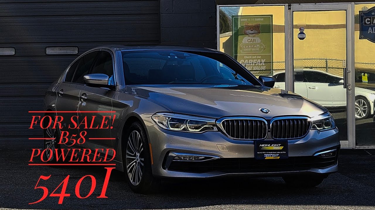 2017 BMW 540I Xdrive B58 Powered Beautiful!!