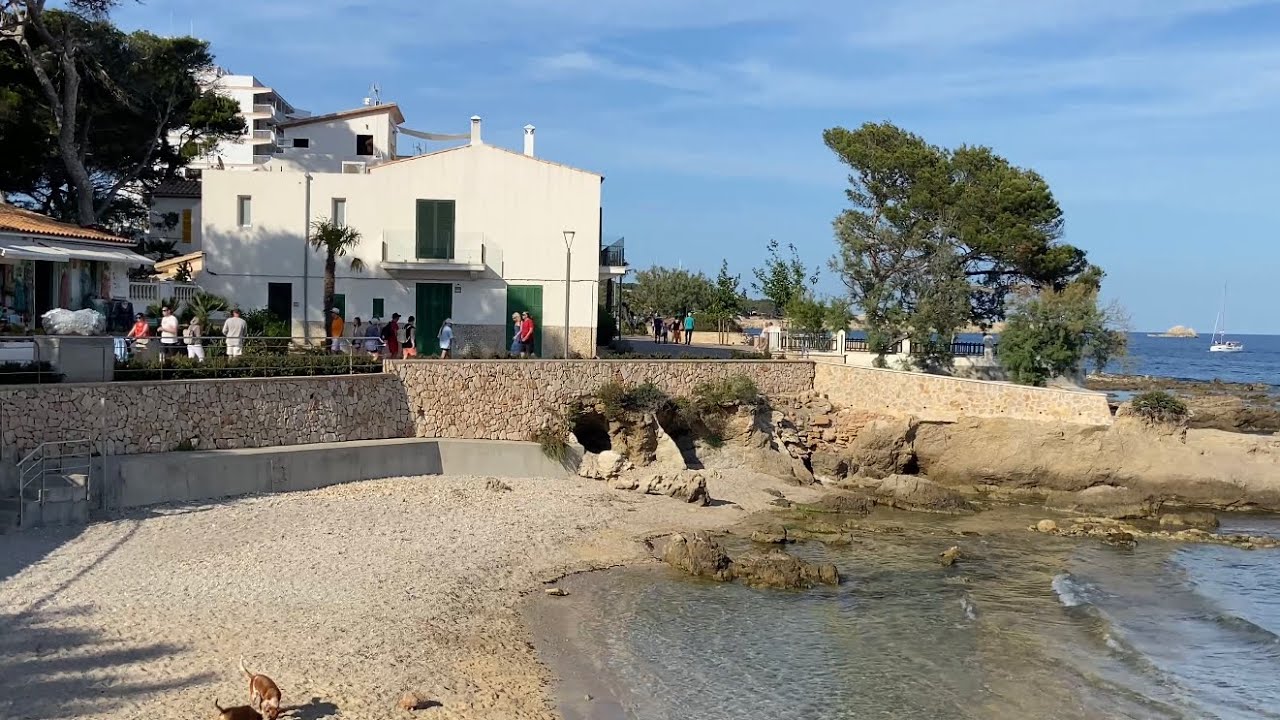 Cala Ratjada  XXL 💚 Seitenstraßen & Promenade 🌴 Mallorca 🇪🇸 Einkaufstraßen  💚 Café & Restaurant