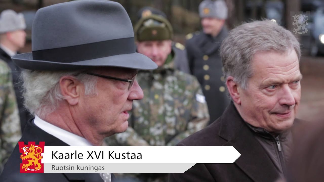 Ruotuväki - Kaarle XVI Kustaa Santahaminassa