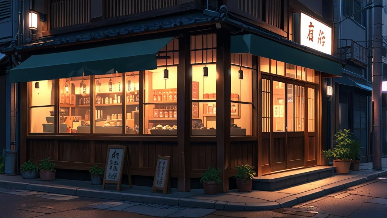 Walking Alone in Rainy Tokyo 🌃 Peaceful Lofi Instrumental