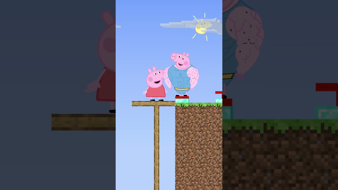 Diamond or Peppa &mdash; What Will George Save? #peppapig #peppa #george