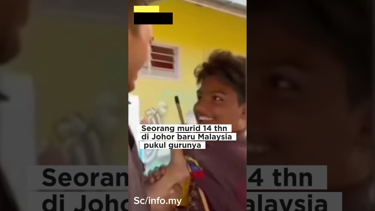 Seorang murid di Malaysia pukul gurunya! #malaysia #kualalumpur #murid