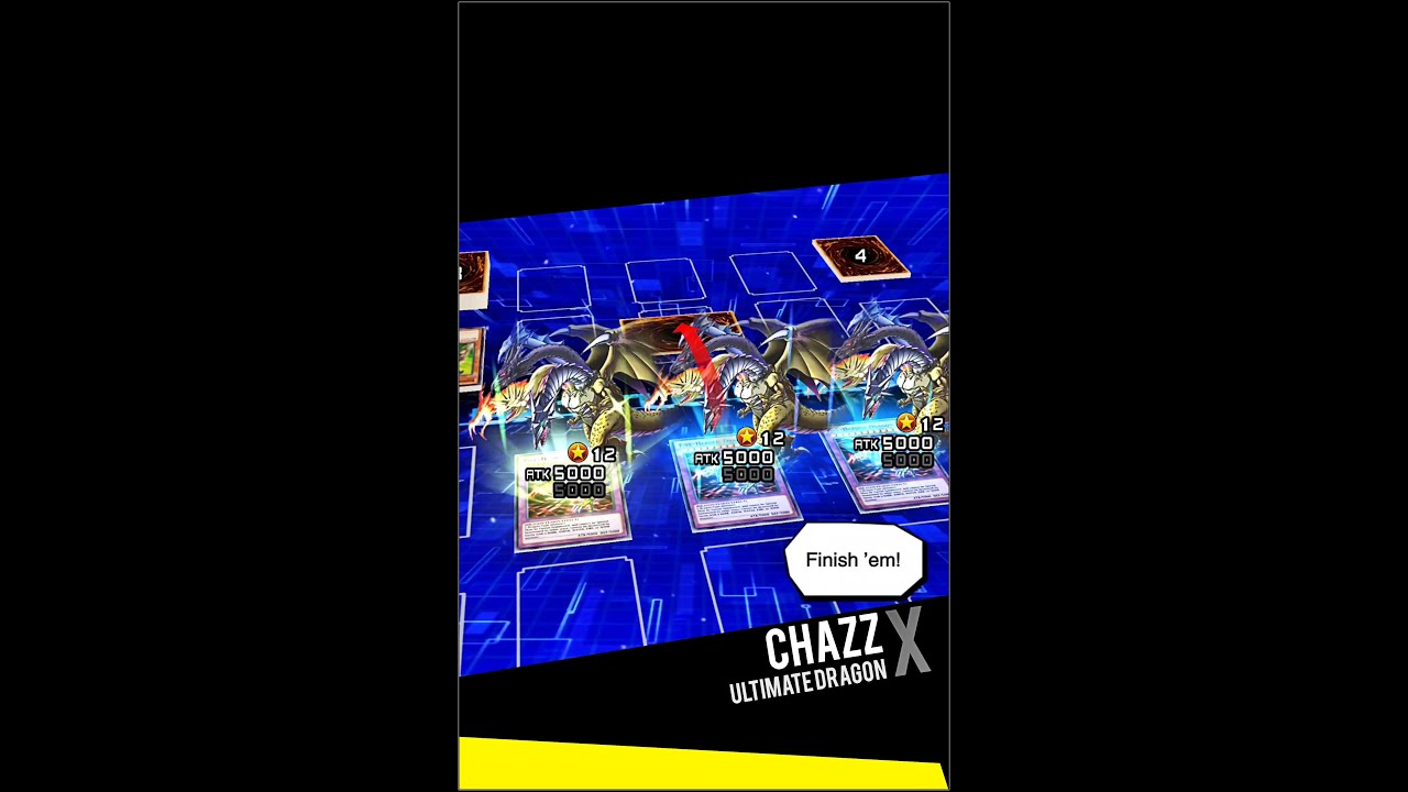 Yugioh Duel Links - Chazz x 3 Ultimate Dragon!