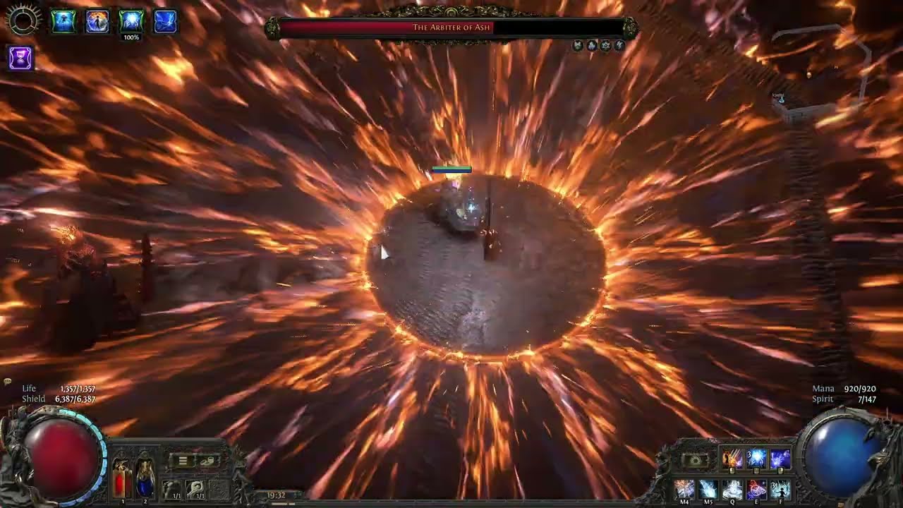 PoE 2 Firestorm Uber Arbiter (0.3)
