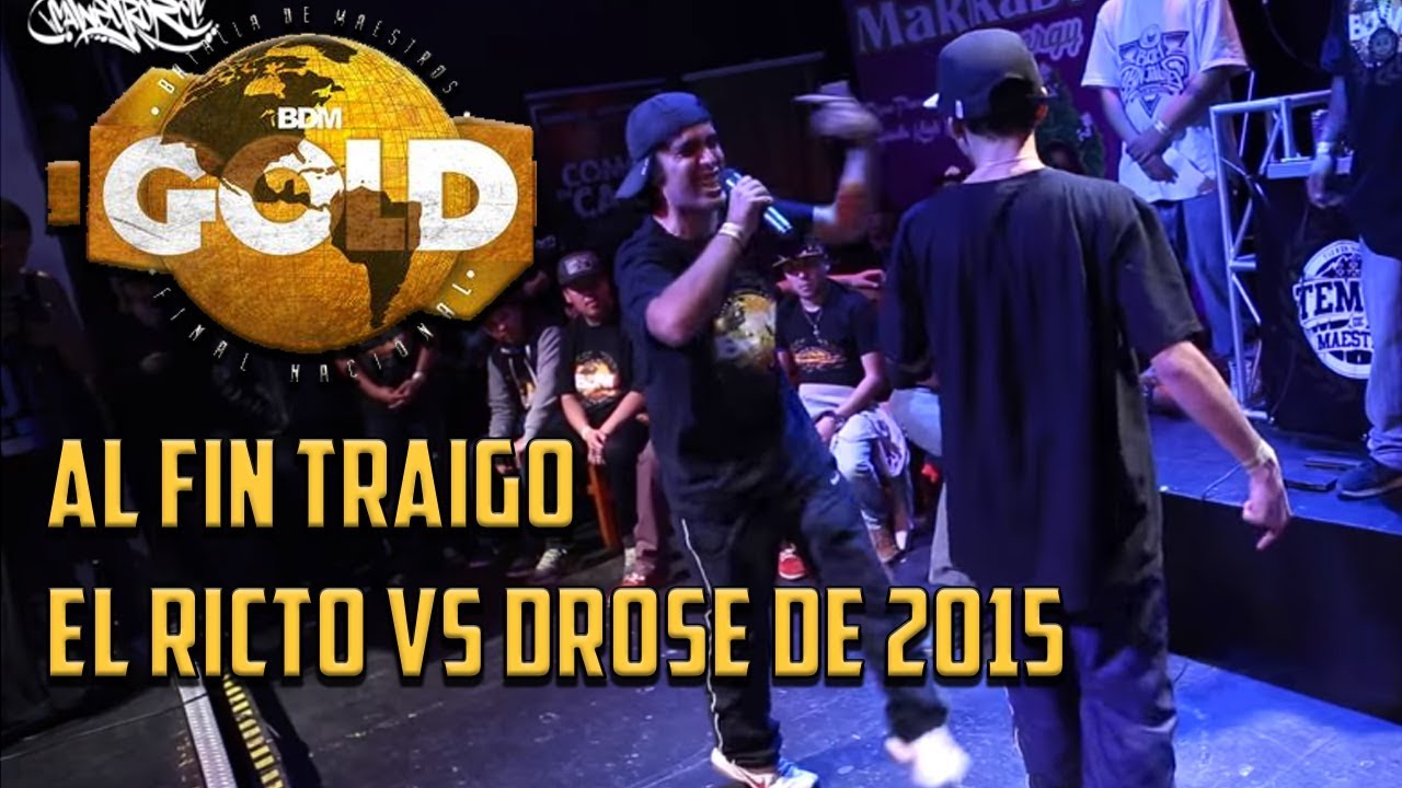 ¡DE LO MEJOR QUE HE VISTO!😲🤯| Reacción Ricto vs Drose BDM Gold 2015