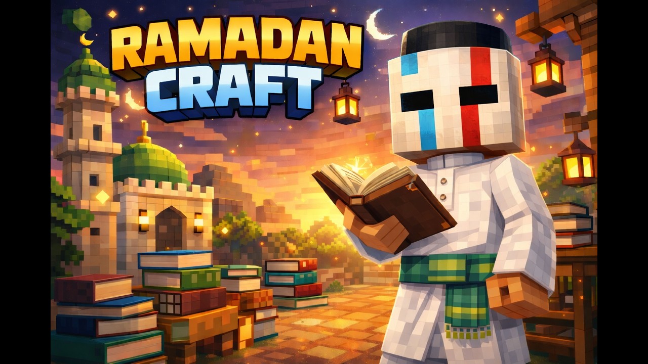 🔴LIVE: Ustaz Sa-Abun Kembali Di Dalam Main Menu Selama 2 Jam! - Ramadan Kraft | PC
