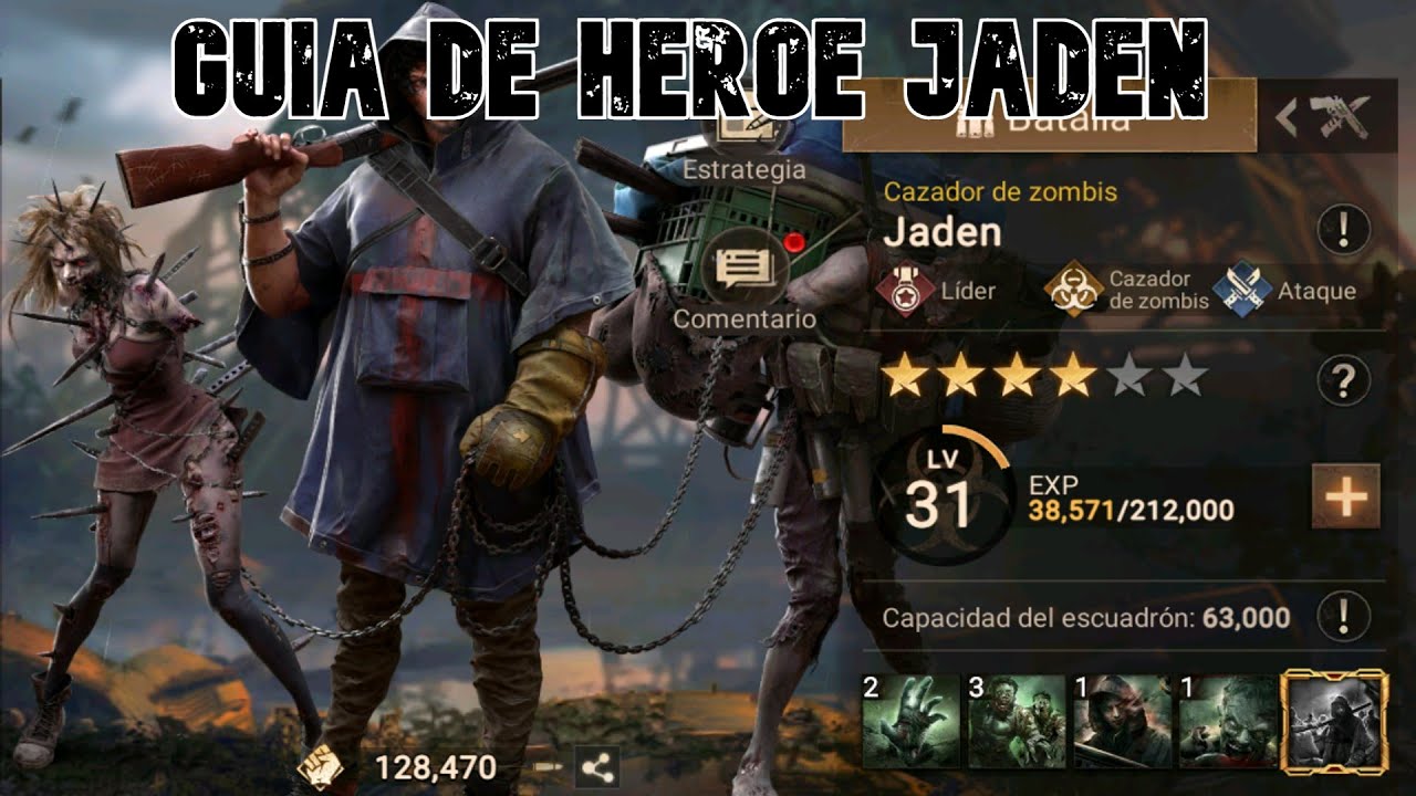 Heroe Jaden Talentos y Habilidades DoomsDay Last survivor