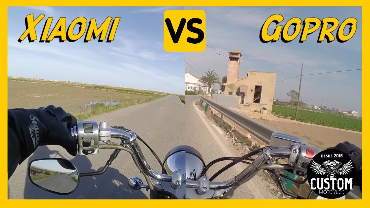 Cómo grabar un MOTOVLOG: Cámara, Micrófono y soporte casco. ¿Gopro o Xiaomi?