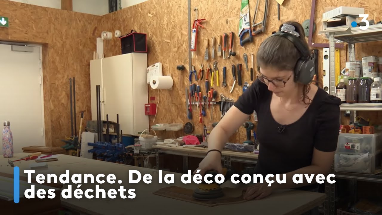 Tendance. De la déco conçu avec des déchets