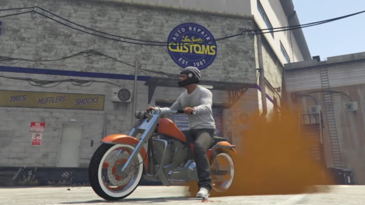 Grand Theft Auto V Western Bagger Full Customization