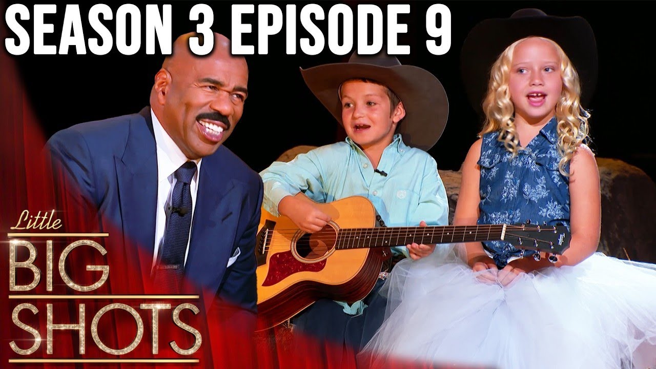 7-Year-Old Cowboy Serenades Girlfriend with Guitar! | Season 3 Episode 9 | Little Big Shots US