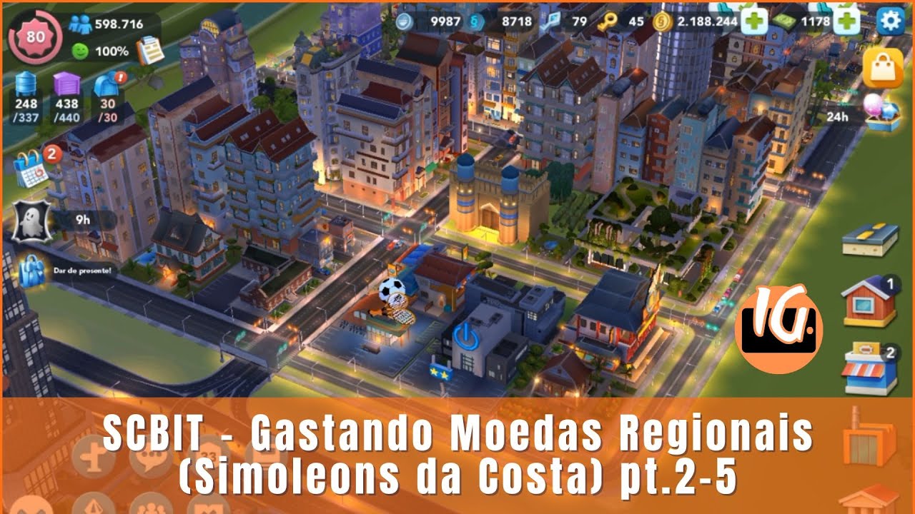 SCBIT - Gastando Moedas Regionais (Simoleons da Costa) pt.2-5
