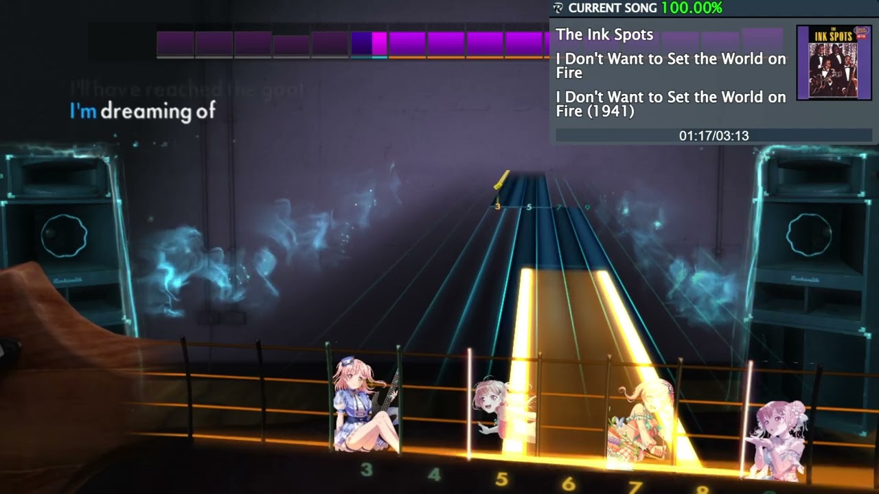 rocksmith the ink spots - i don't want to set the world on fire(bass)