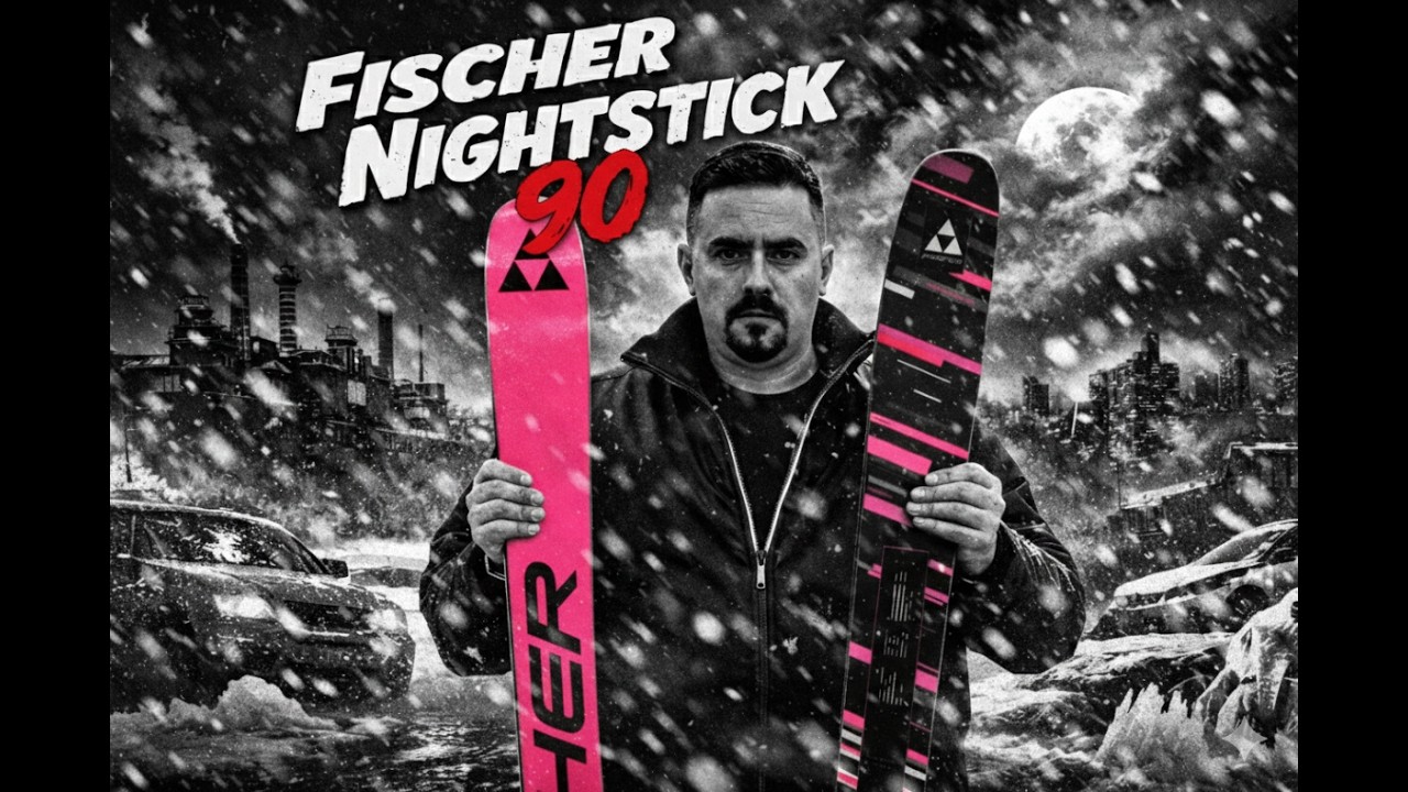 Горные лыжи Fischer Nightstick 90. Розовые не значит женские!