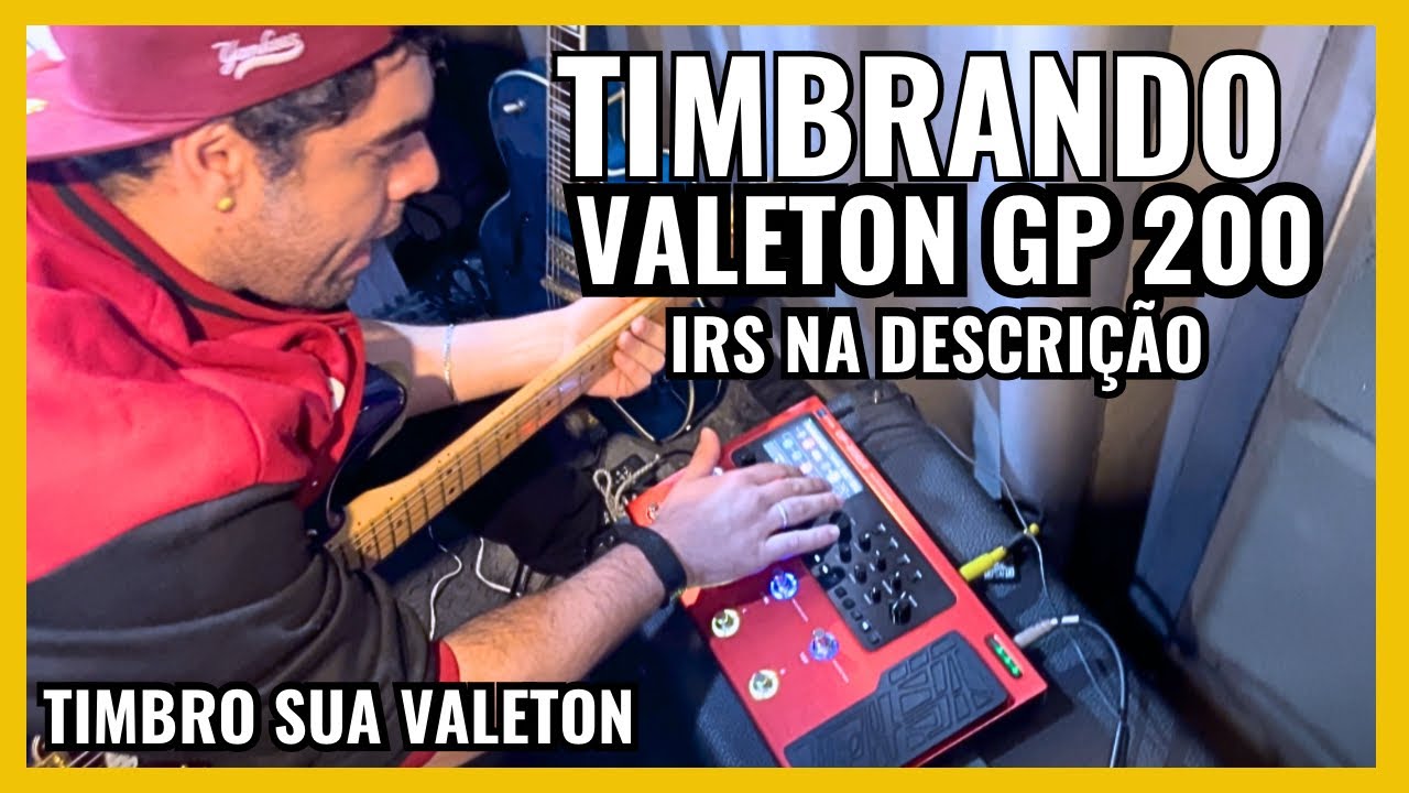 Timbrando Valeton gp 200 | SEM usar CAPTURA consegui extrair o MELHOR DELA!