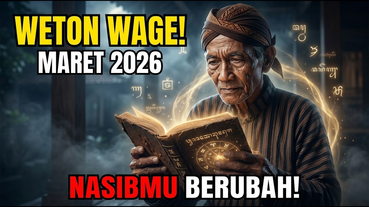 Orang WAGE Wajib Tahu! Ramalan Primbon Maret 2026 Ini Bisa Mengubah Nasibmu