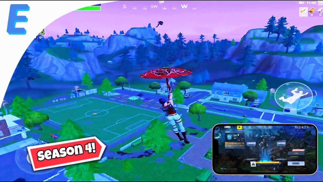 I Played The REAL Fortnite Mobile Season 4 In 2025! | EZFN