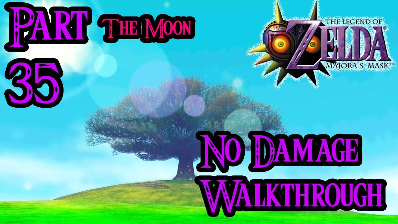 Zelda Majora's Mask 100% Walkthrough Widescreen HD Part 35 - The Moon - Fierce Deity Mask