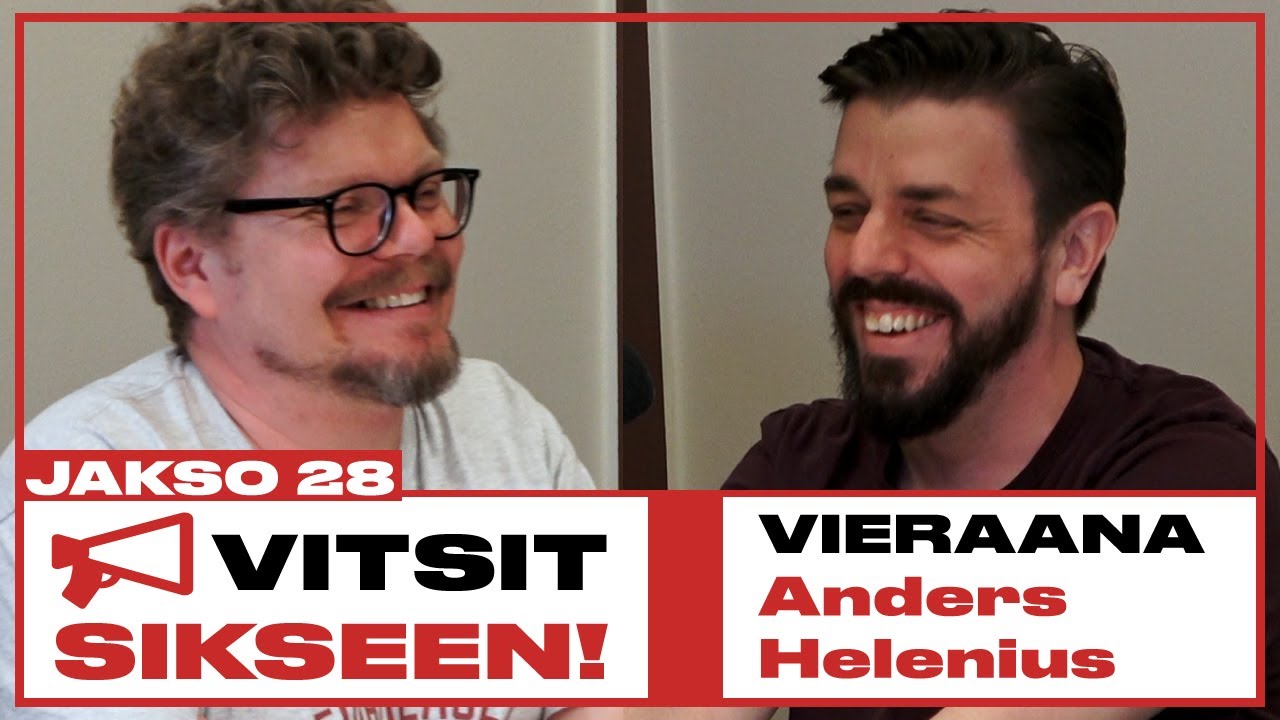 Vitsit Sikseen! Jakso 28 - Anders Helenius