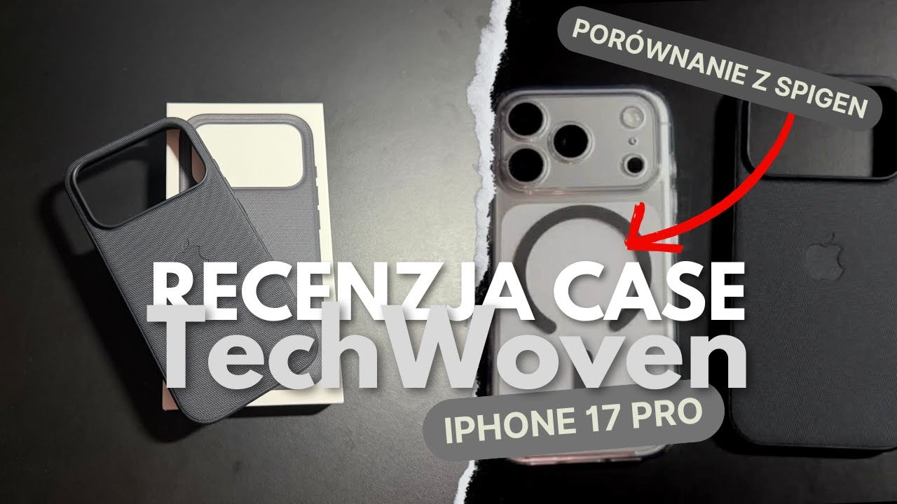 Recenzja Case Iphone 17 pro TechWoven┃Por&oacute;wnanie z etui SPIGEN