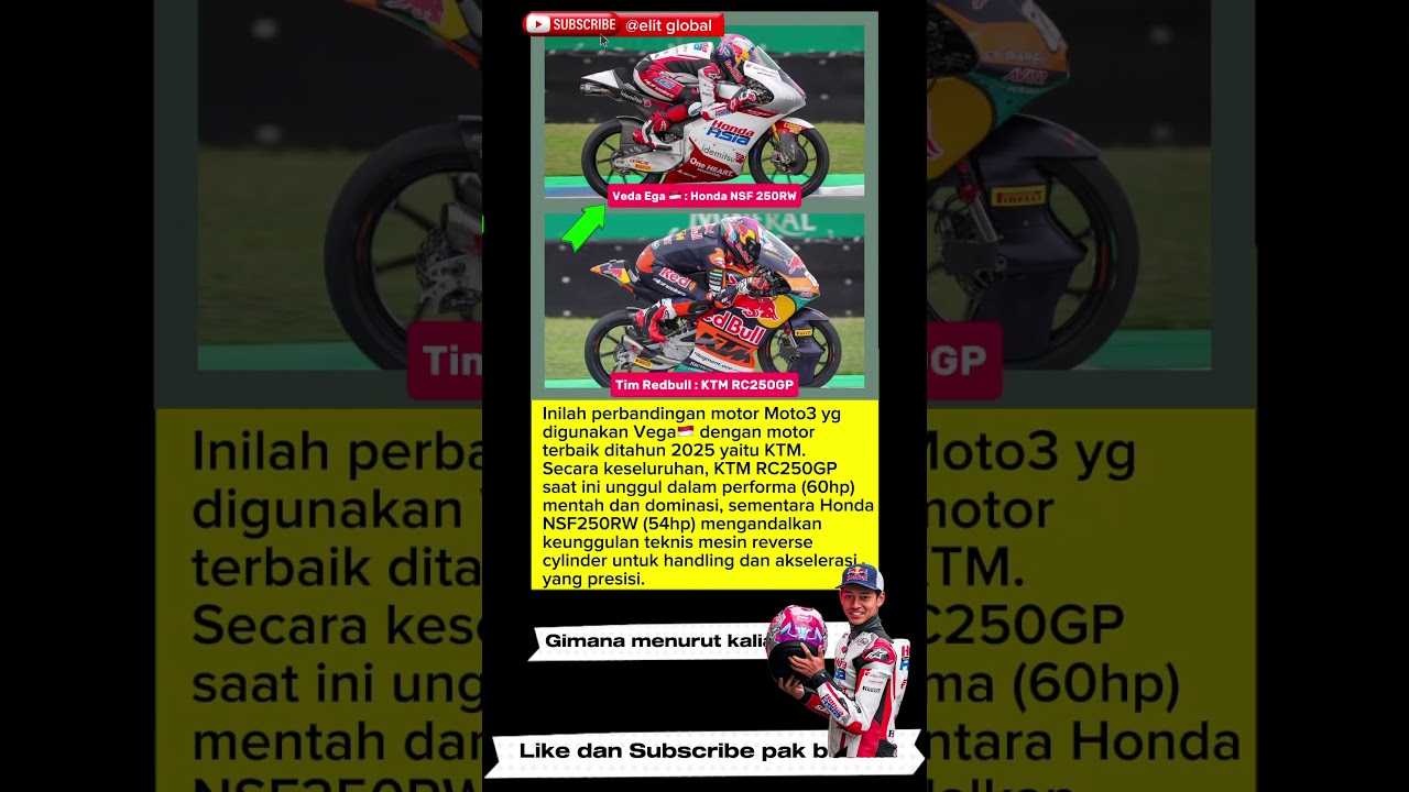 Silnik Honda Veda🇲🇨 vs KTM🟠 #vedaegapratama #motogp #motogphariini #hrc #ktm
