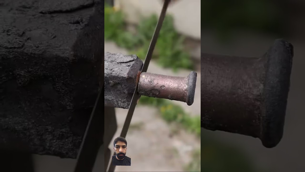 Casting brass hammer out of scrap 
