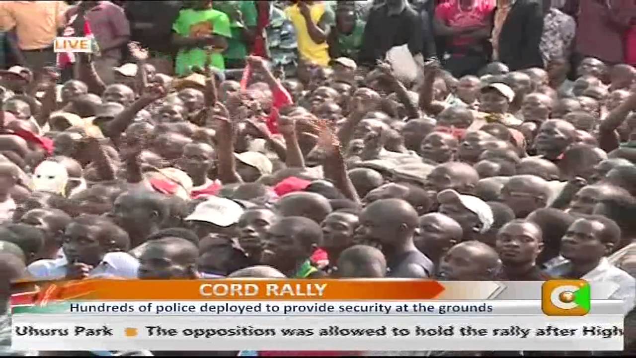 Wetangula's speach during CORD Madaraka day rally