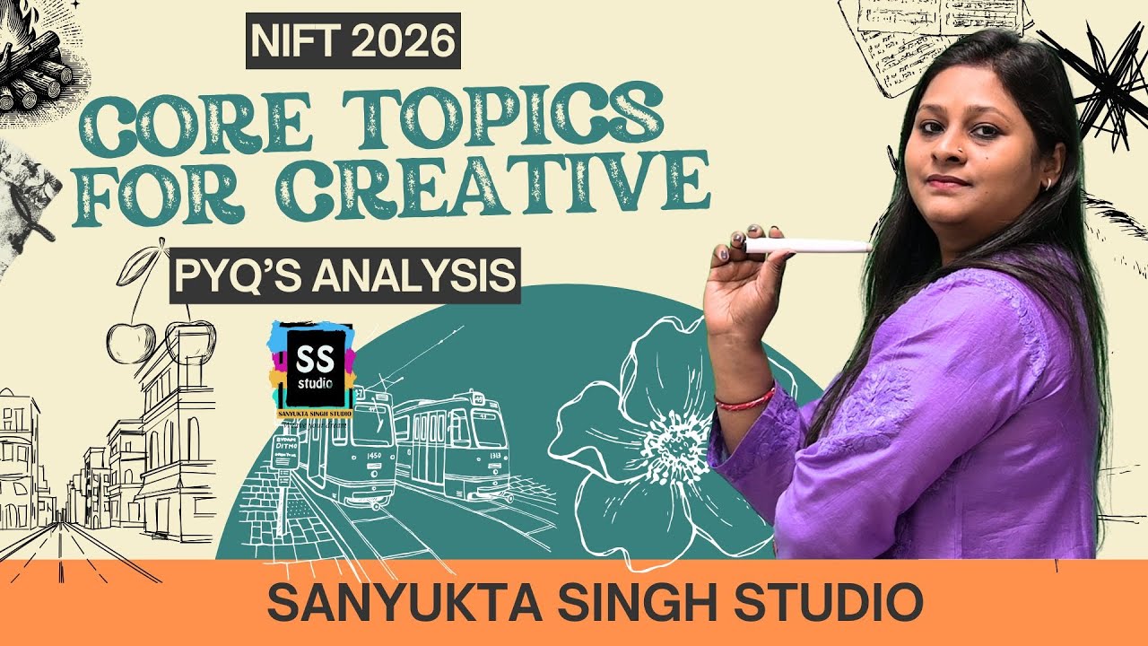 Important Questions for NIFT 2026 Entrance Exam I NIFT PYQ Drawing Solutions
