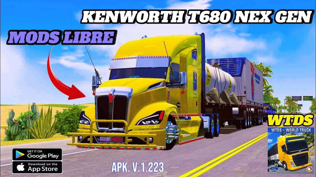 MODS DE KENWORTH T680 NEX GEN | WORLD TRUCK DRIVING SIMULATOR 