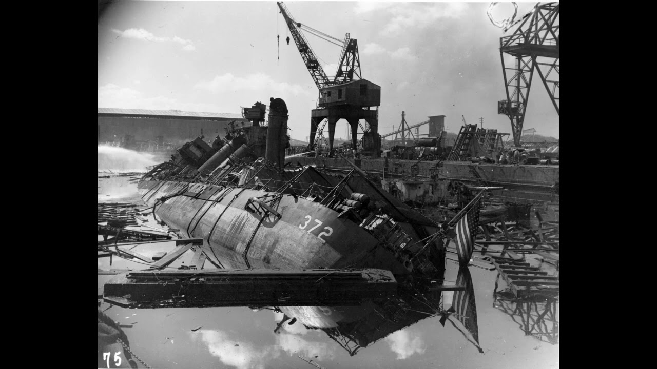USS Cassin and USS Downes- 