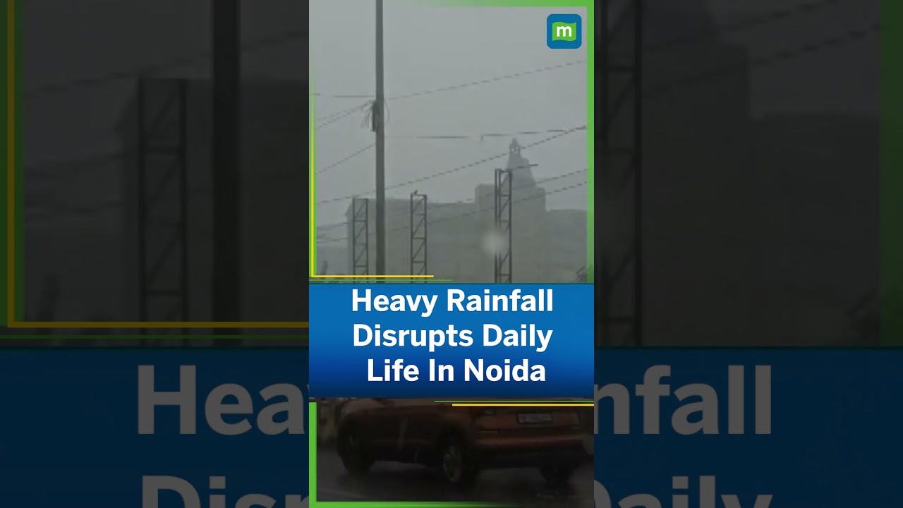 Heavy rain causes waterlogging in parts of Noida