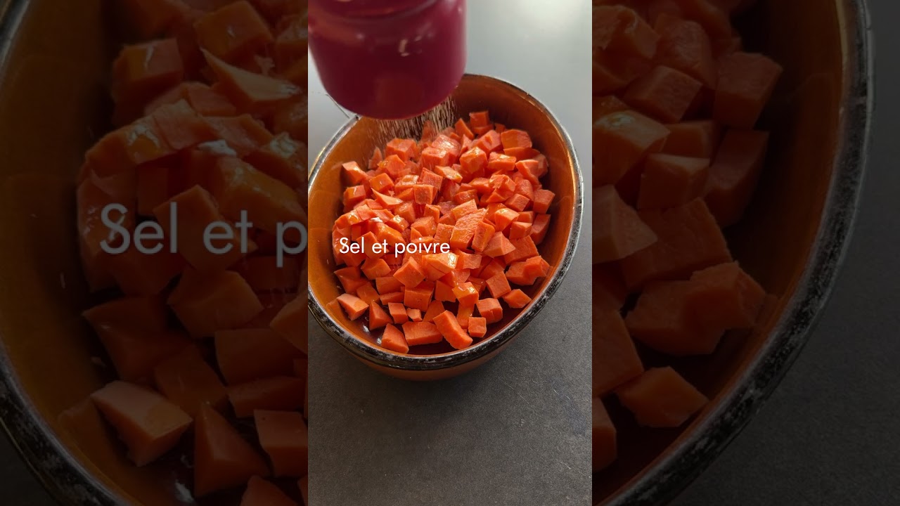 Patate douce &agrave; l'Airfryer pour une salade hivernale !