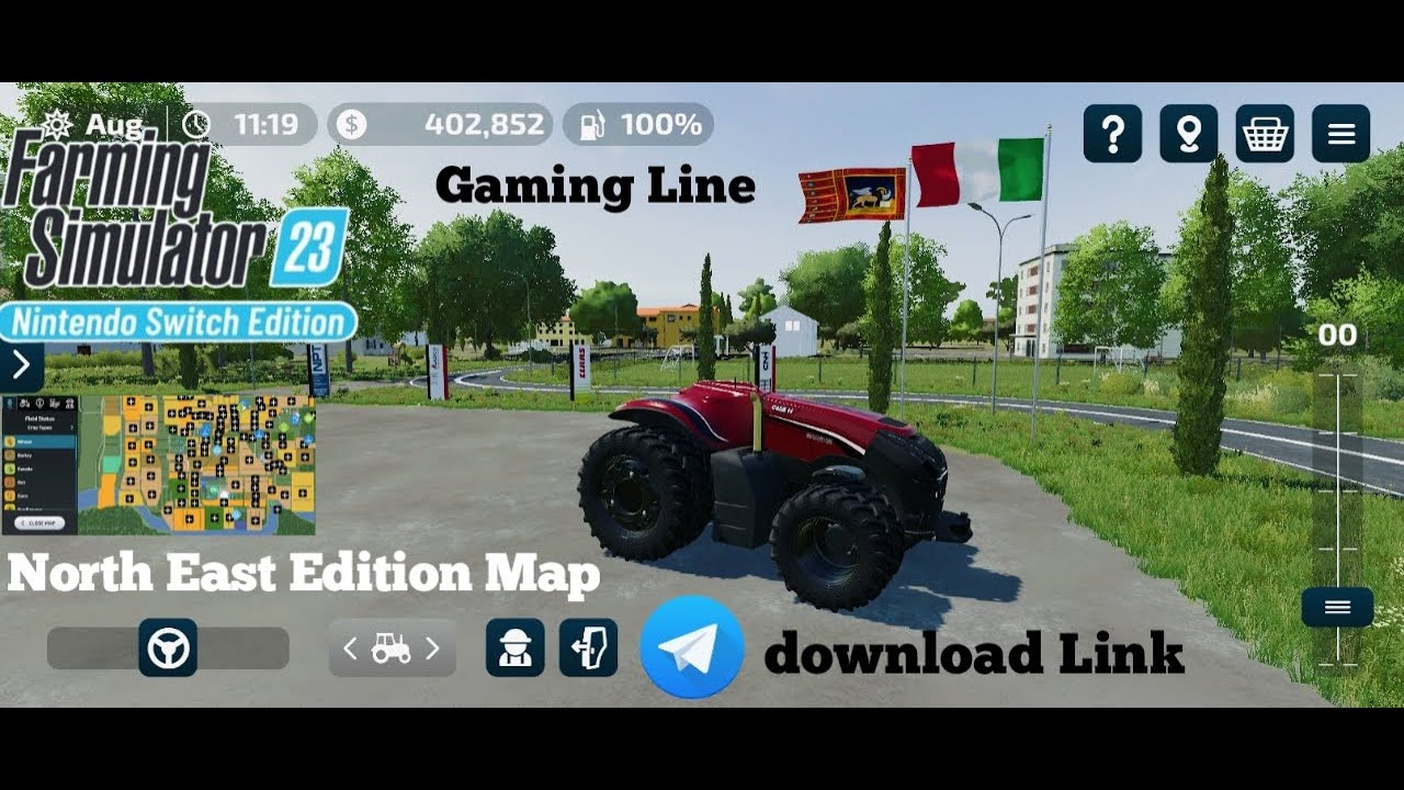 New map fs 23 download  |North East end edition |#farming simulator 23