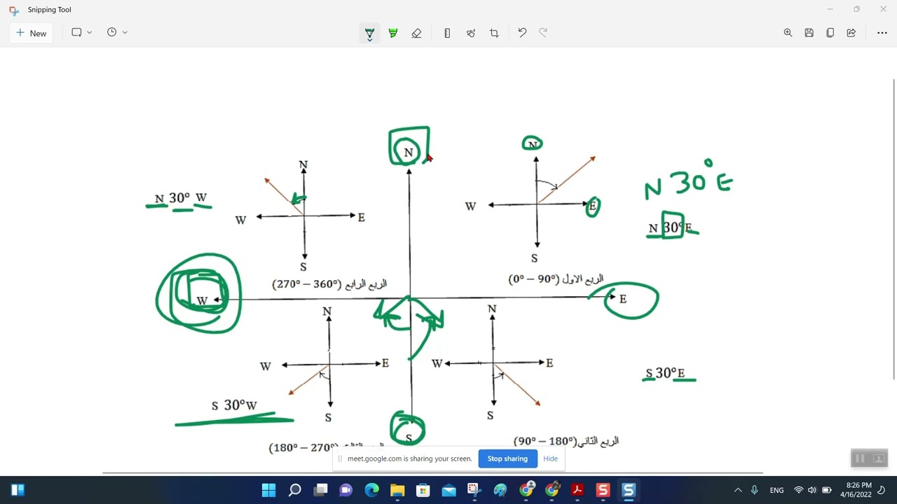 مراجعة للامتحان بموضوع المضلعات