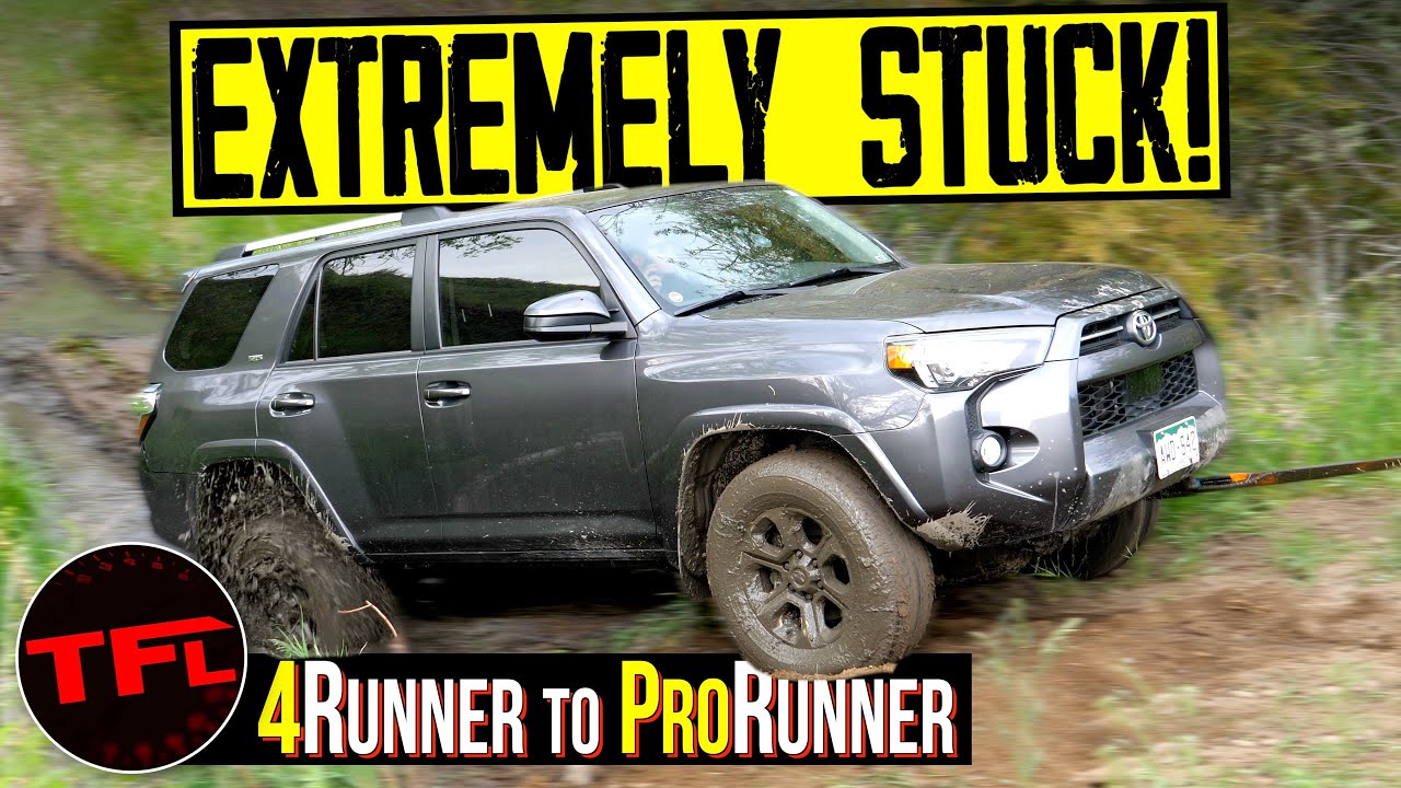 A Bone-Stock Toyota 4Runner Takes on Tumbleweed. It Does Not Go Well! Can We Even Get It Unstuck?